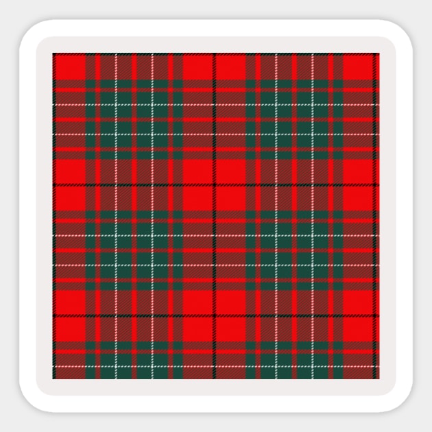 Clan Cheyne Tartan Sticker by All Scots!